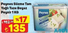 PEYNES SÜZME TAM YAĞLI TAZE BEYAZ PEYNİR 1 KG PEYNES SÜZME TAM YAĞLI TAZE BEYAZ PEYNİR 1 KG
